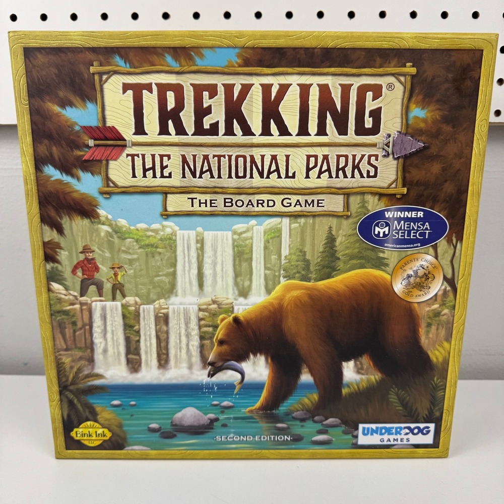 Trekking The National Parks Board Game Second Edition Underdog Games Unplayed